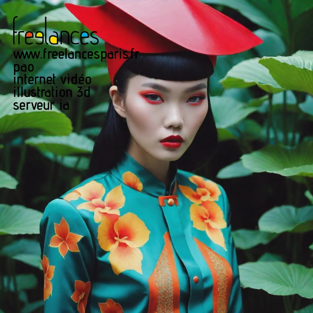 Pao mise en page internet vidéo illustration 3d serveur IA générative AI freelance paris studio de création magazines lhd5rod0